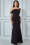 Vintage Chic 43962 Sheila One Shoulder Maxi Dress Black 20220630 020L