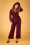 Vintage Chic 40934 Paola Jumpsuit Wine Red 20220721 040MW