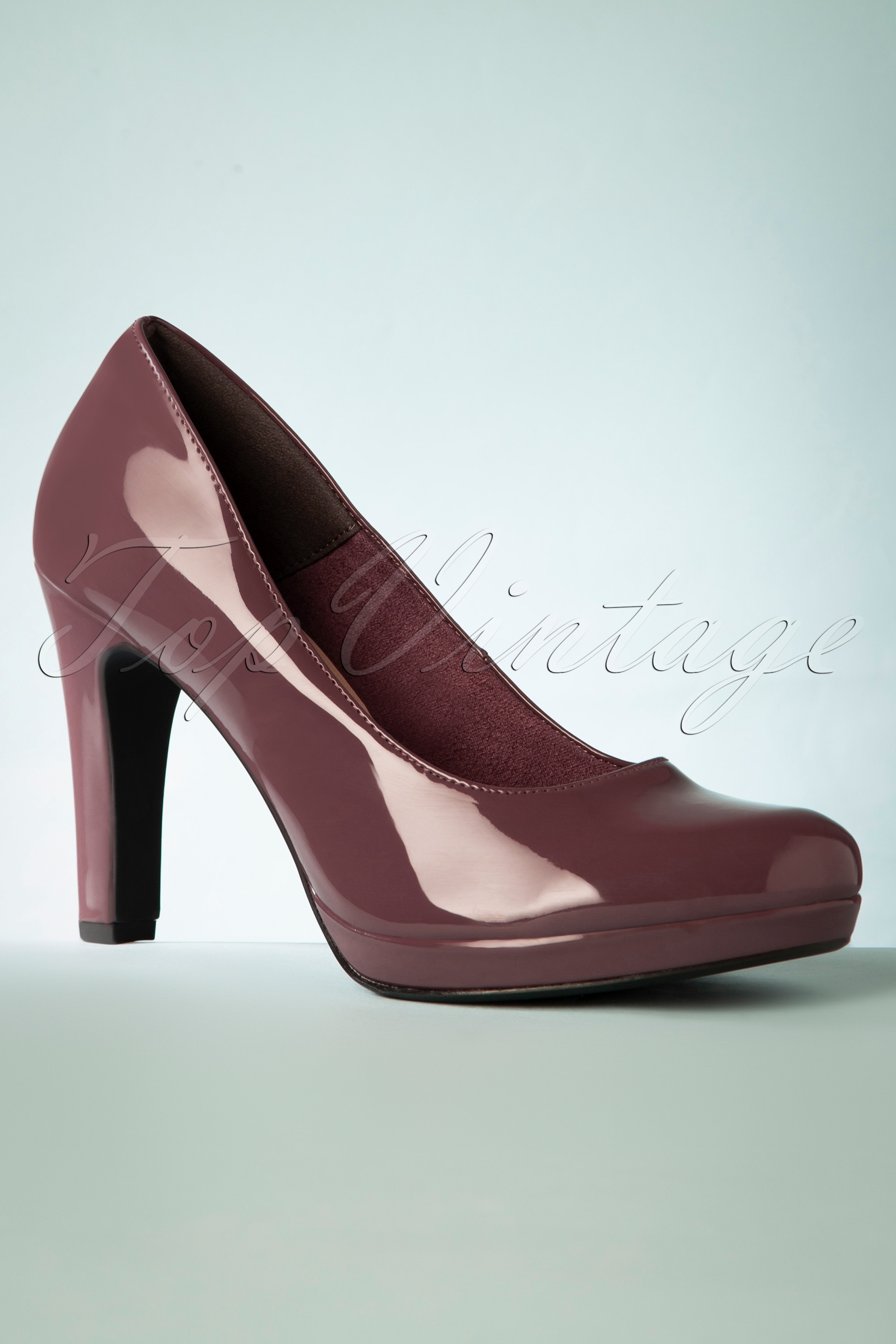 Bruine Lak Pumps 8 cm Hoge Hakken Luipaardprint Runtige Neus Online Shop  8119261152-1 - Ricici.com
