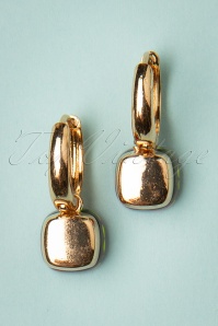 Day&Eve by Go Dutch Label - 50s Eleanor Earrings in Green and Gold 4