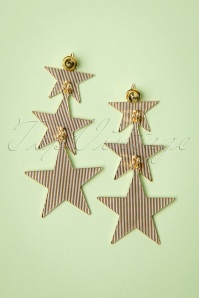 Day&Eve by Go Dutch Label - 50s Night Star Earrings in Gold 3
