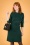 60s Agneta Mörkgrön Dress in Petrol Green