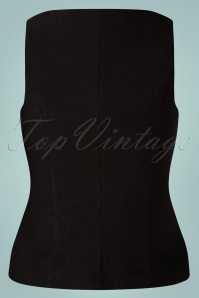 Katakomb - 40s Vera Vest in Black 4
