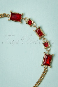 Day&Eve by Go Dutch Label - 50s Ruby Bracelet in Gold  2