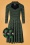 60s Miraculous Power Tralala Dress in Tiny Little Cactus Black