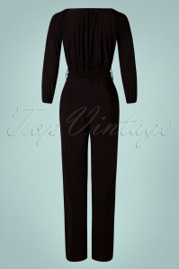 Vintage Chic for Topvintage - Jania jumpsuit in zwart 2