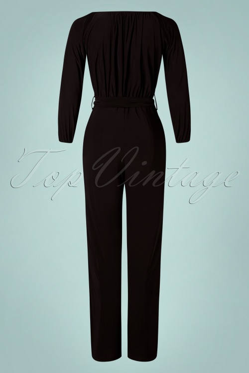 Vintage Chic for Topvintage - 70s Jania Jumpsuit in Black 2