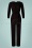 Vintage Chic 44170 Jumpsuit Black Bow 07272022 501 W