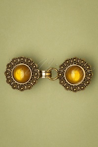 Urban Hippies - 20s Vest Clips in Gold and Amber