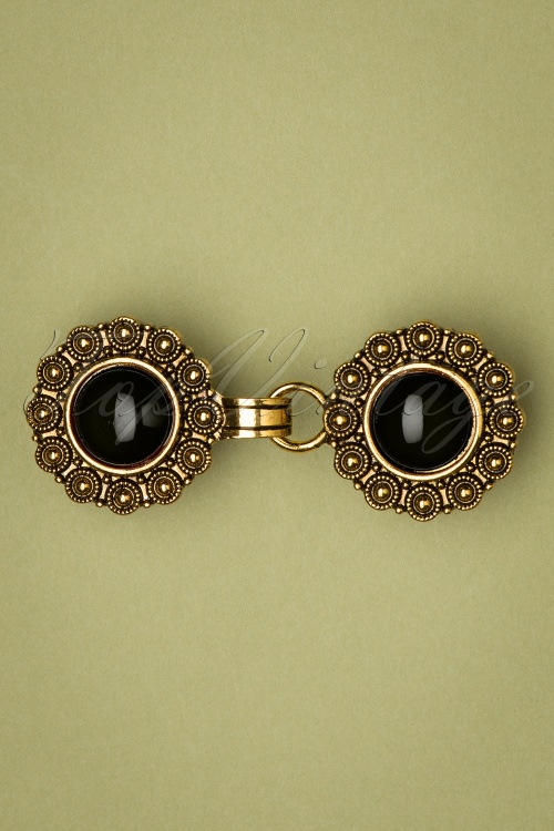 Urban Hippies - 20s Vest Clips in Gold and Black