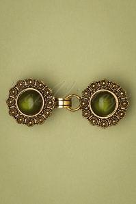 Urban Hippies - 20s Vest Clips in Gold and Moss
