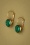 Urban Hippies 44359 Earrings Emerald Glitter 211025 010W
