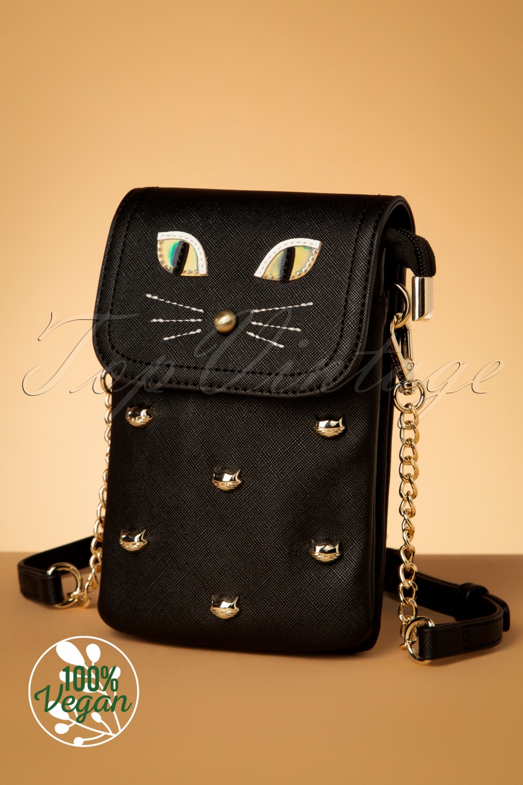 【2025】三越のお歳暮・冬ギフト Phone Paws Lucky Vendula Pouch Topvintage at Shop | Black in バッグ