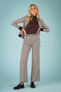 Collectif Clothing - Marianne Thin Belt Années 50 en Vert