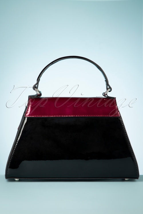 Banned 42831 Bag Black Red Silver Star 220803 609 W