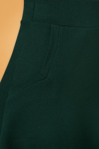 King Louie - 60s Sofia Milano Crepe Midi Skirt in Sycamore Green 4