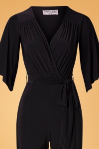 Vintage Chic for Topvintage - 50s Paloma Jumpsuit in Black 3
