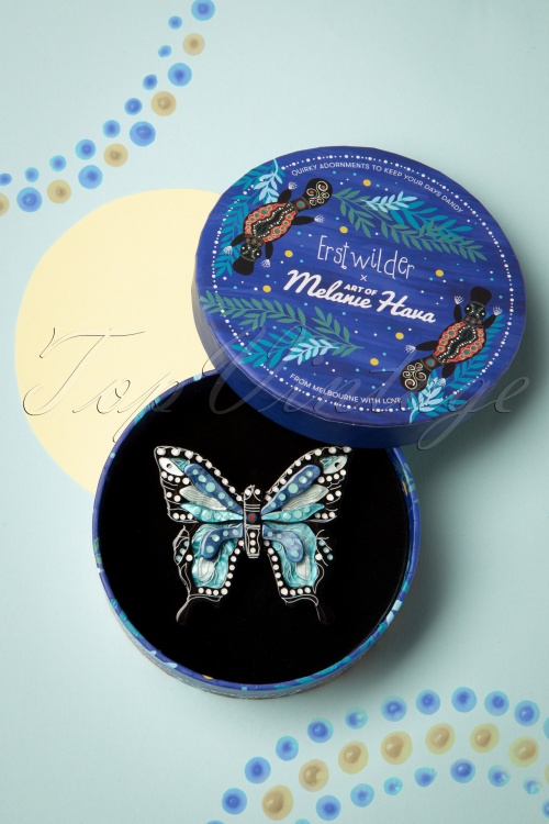 Erstwilder - The Butterfly 'Gunggamburra' broche 2