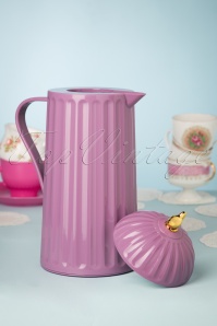 Rice - Gold Bird Thermos in Lavender 2