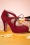 Lola Ramona Loves Topvintage 43848 Shoes Pumps Red 080822 605