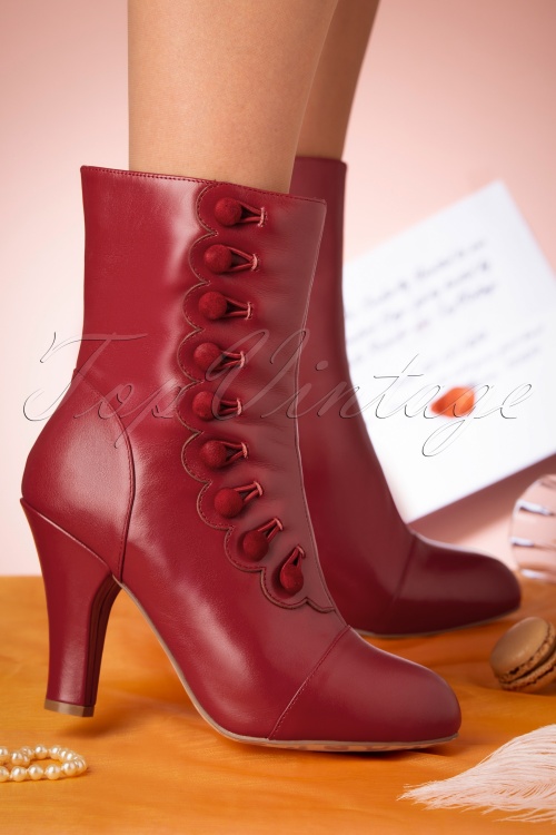 Miz Mooz Flicka Boots: Red