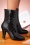 Lola Ramona ♥ Topvintage - June Josephine Leather Booties Années 20 en Noir 2