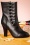 Lola Ramona Loves Topvintage 44089 Shoes Pumps Black Bootie Boots 080822 605