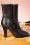 Lola Ramona ♥ Topvintage - June Josephine Leder Stiefeletten in Schwarz 4