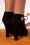 Lola Ramona ♥ Topvintage - 20s Angie Adora Suede Pumps in Black 6