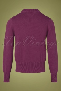 Circus - 70s Sianna Sweater in Magenta Purple 2