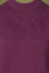Circus - 70s Sianna Sweater in Magenta Purple 3