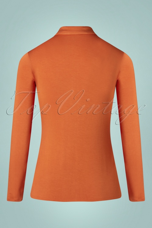 Surkana - Frannie blouse in oranje 2