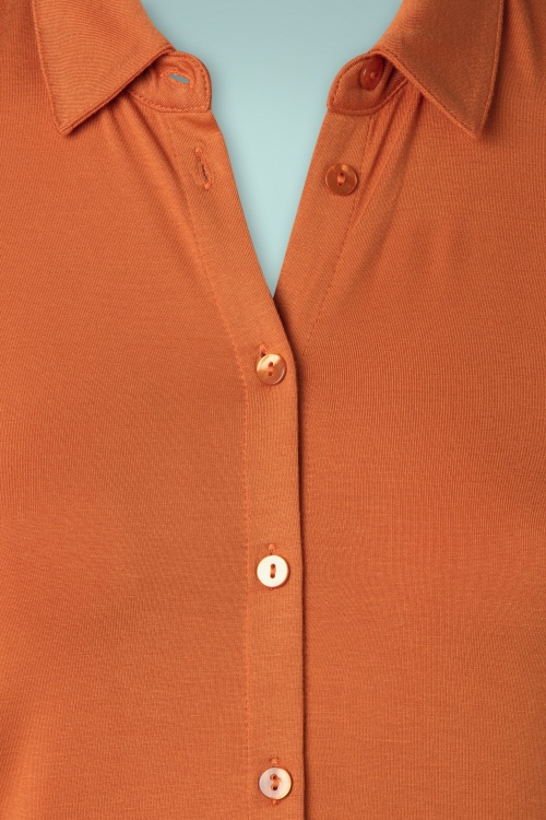 Surkana - Frannie blouse in oranje 3