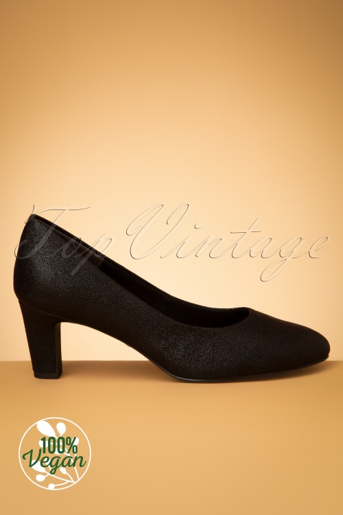 Tamaris pumps best sale black glam