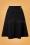 Chills & Fever 60s Jane Jacquard Skirt in Black