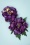50s Lucille Hairflower in Purple