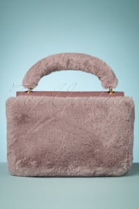 Amici - 50s Hepburn Bag in Dusty Pink 7