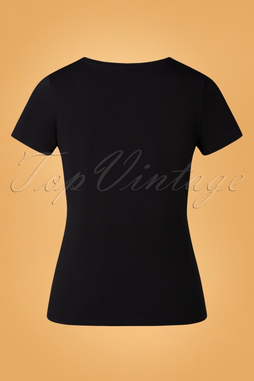 Queen Kerosin - Calamity Queen T-shirt in zwart 2