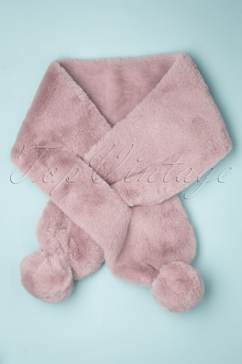 Amici - Hepburn sjaal in dusty roze