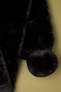 Amici - Hepburn sjaal in zwart 3