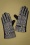 Ivie Gloves Années 50 en Noir et Blanc