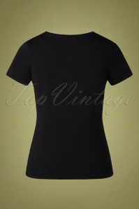 Queen Kerosin - Trick or Treat T-shirt in zwart 2