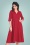 Banned 43142 Winter Rose Dress Red 20220811 020LW