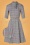 50s Elegance Fit and Flare Kleid in Schwarz