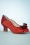 Ruby Shoo 50s Robyn Pumps in Red Glitter
