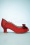 Ruby Shoo - Robyn Pumps Années 50 en Paillettes Rouges 3