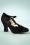 Ruby Shoo - Lynn Pumps Années 50 en Noir 2