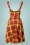 Vixen 42730 Autumn Tartan Overall Flare Skirt 20220510 606W