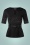 Vixen 42738 Knitted Belt Top With Peter Pan Collar Black 20220510 602W