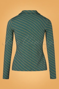 Lykka du Nord - Celeste blouse in marineblauw 2